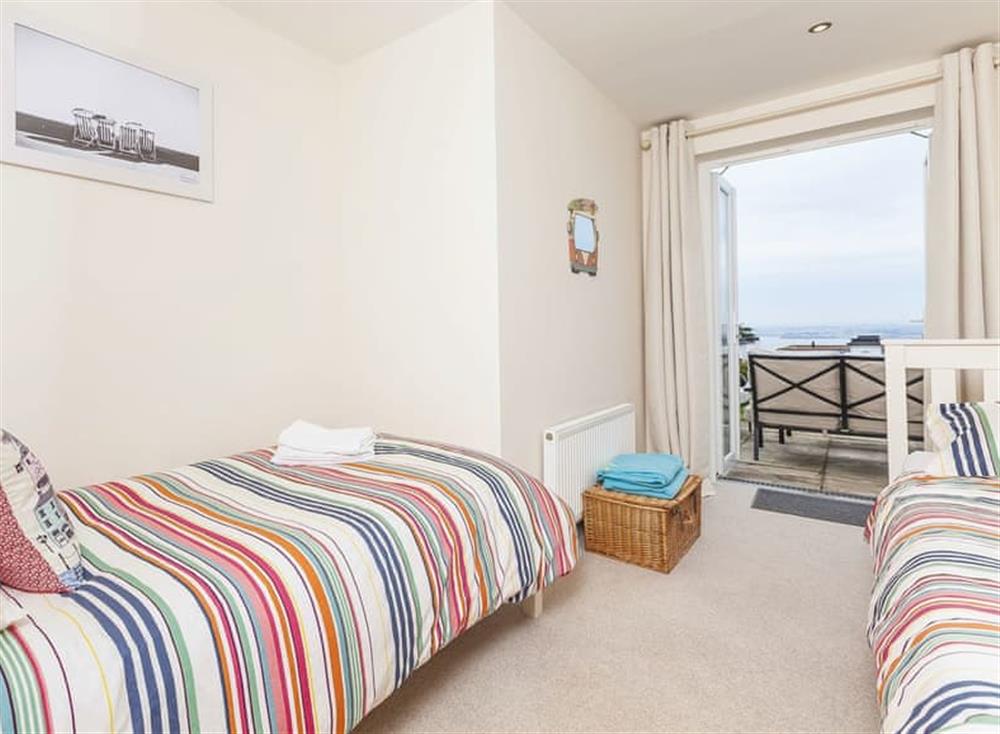 Twin bedroom at 2 The Bay in , Torquay