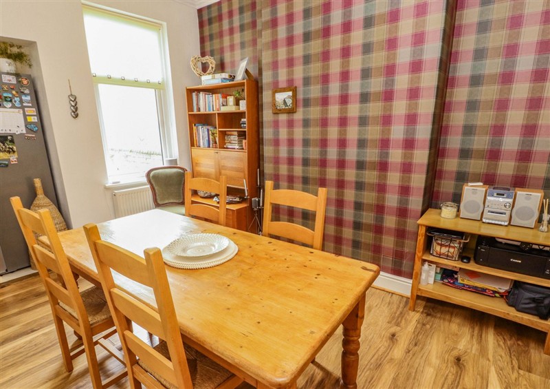 This is the dining room at 2 The Crescent, Seascale