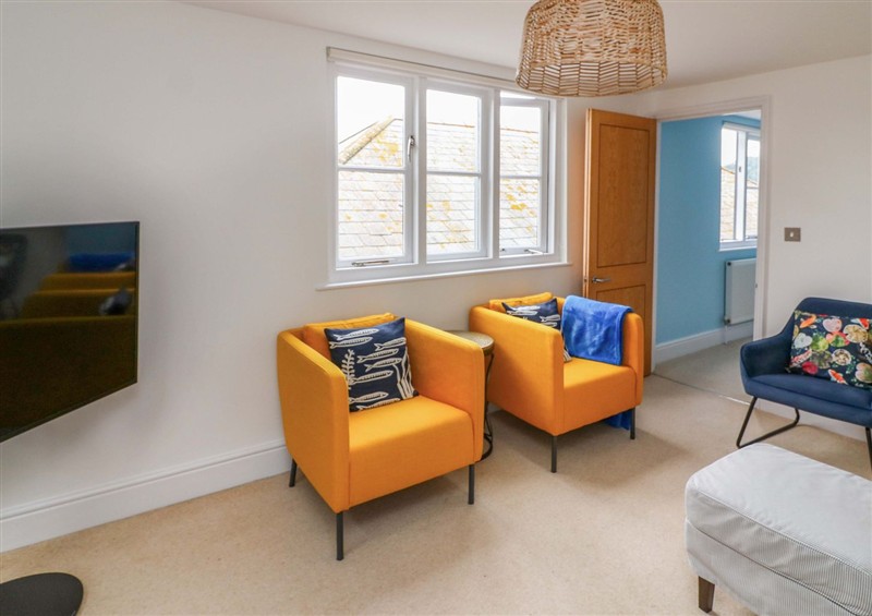 This is the living room at 2 The Old School House, Dartmouth