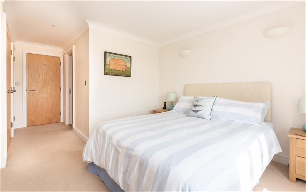 Very comfortable master bedroom at 2 Thurlestone Beach Apartments in Thurlestone