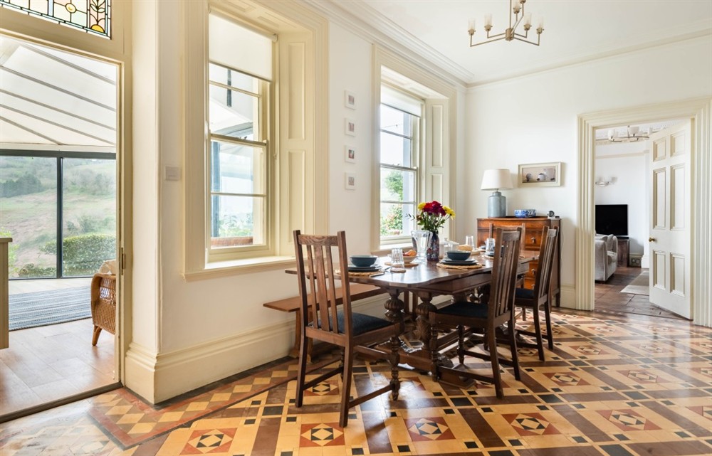 Dining room at 2 Thurlestone Court in Dartmouth