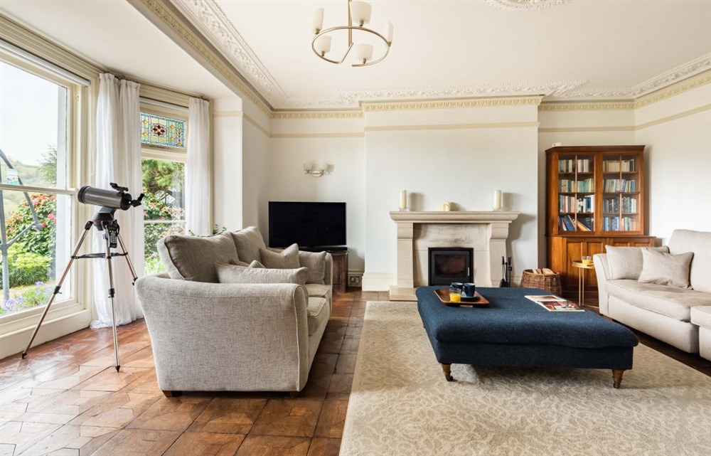 Relax in the living area at 2 Thurlestone Court in Dartmouth