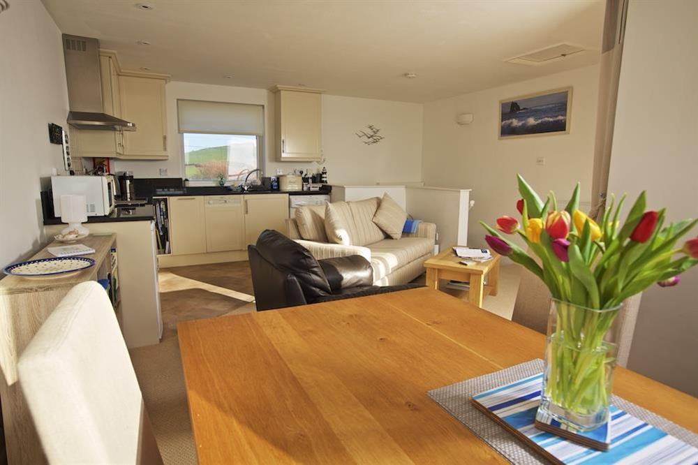 Dining area with sea views (photo 2) at 2 Thurlestone Rock Mews in , Thurlestone Sands