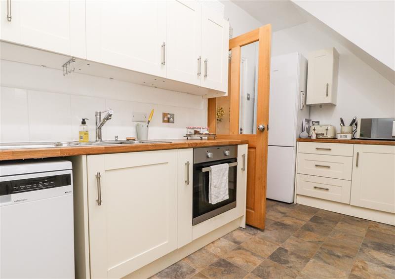 This is the kitchen at 2 Tower Cottages, Heysham