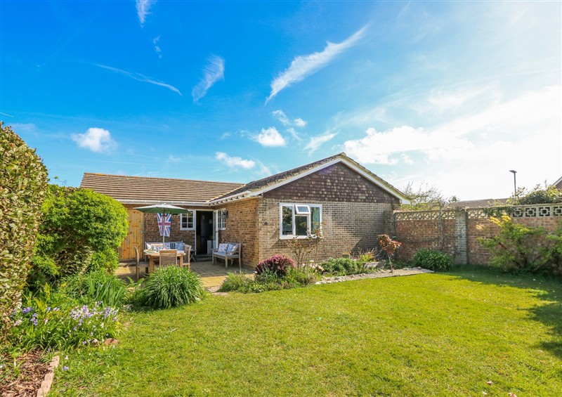 The garden at 2 Trelawny Way, Bembridge