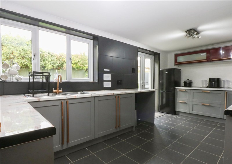 Kitchen at 2 Trem Y Don, Llysfaen