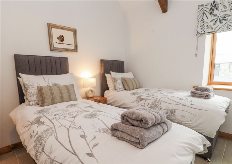 One of the 2 bedrooms at 2 Trem Y Mor, Llanfwrog near Llanfachraeth