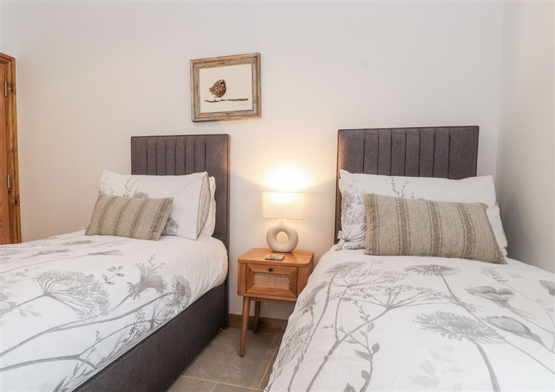 One of the bedrooms at 2 Trem Y Mor, Llanfwrog near Llanfachraeth