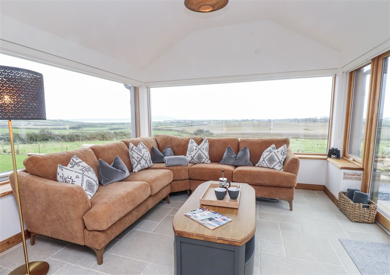 The living room at 2 Trem Y Mor, Llanfwrog near Llanfachraeth