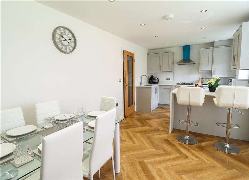 The kitchen at 2 Ty Newydd, Porthmadog