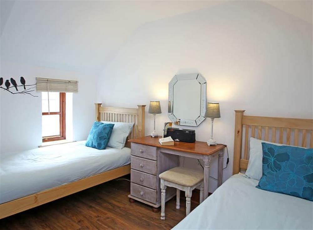 Twin bedroom at 2 West Cottage in Forest of Dean, Gloucestershire