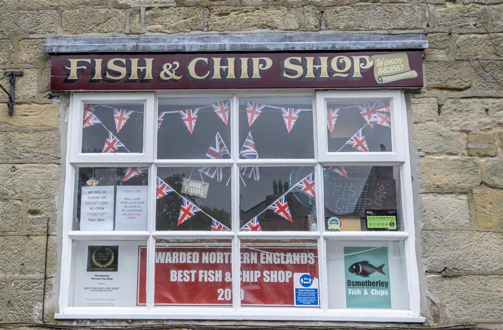 Enjoy a delicious meal from the local fish and chip shop