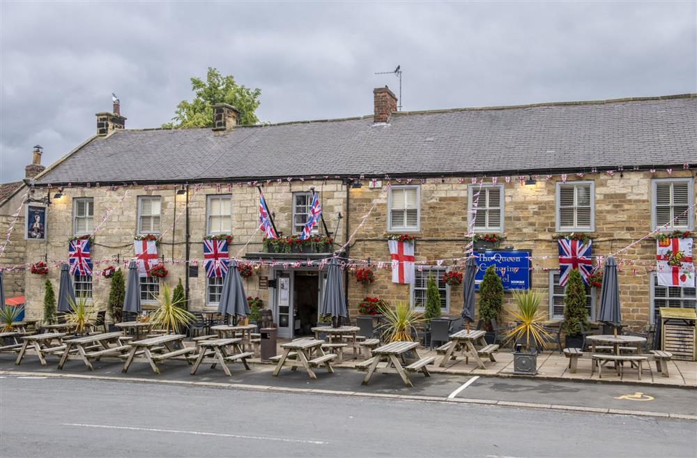 Enjoy a meal at the village pub in Osmotherley at 2 West End,  Northallerton