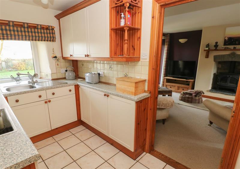 This is the kitchen at 2 Yr Hen Felin, Castle Morris near Letterston