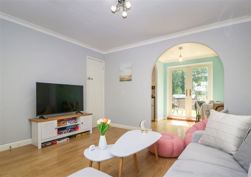 The living area at 20 Honeycroft, Bourton-On-The-Water