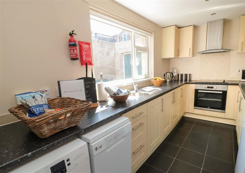 This is the kitchen at 20 King Edward Street, Amble