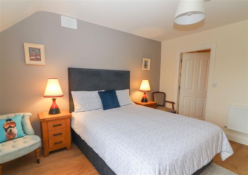 One of the bedrooms at 20 Lighthouse Village, Fenit