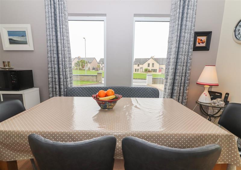 The dining room at 20 Lighthouse Village, Fenit