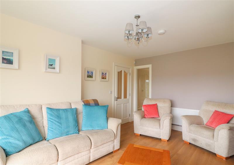 This is the living room at 20 Lighthouse Village, Fenit