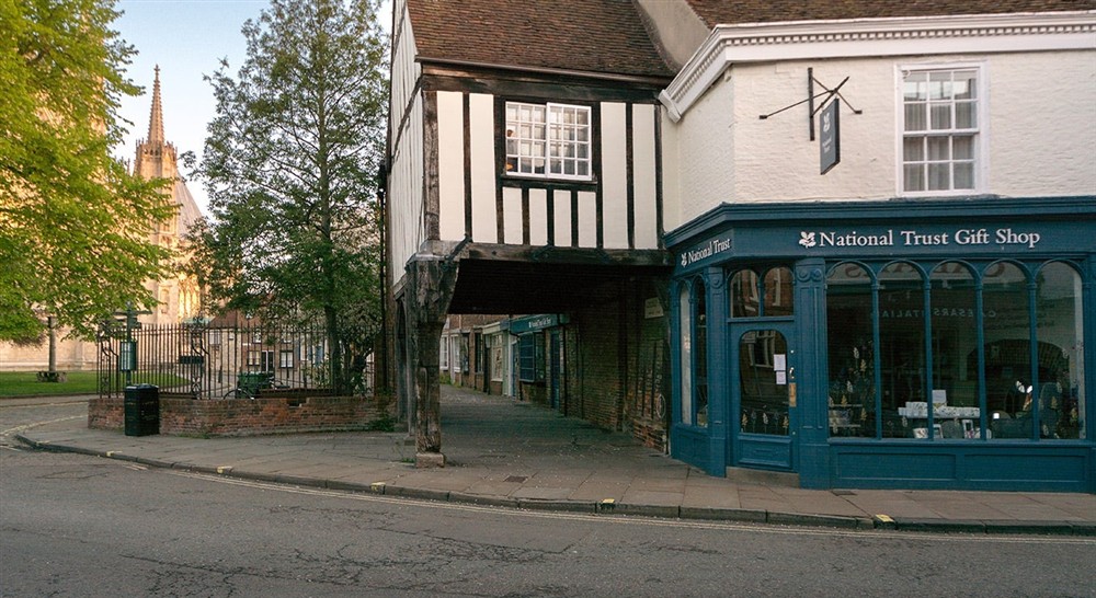 The exterior of Minstergate, York, Yorkshire at 20 Ogleforth in York, North Yorkshire
