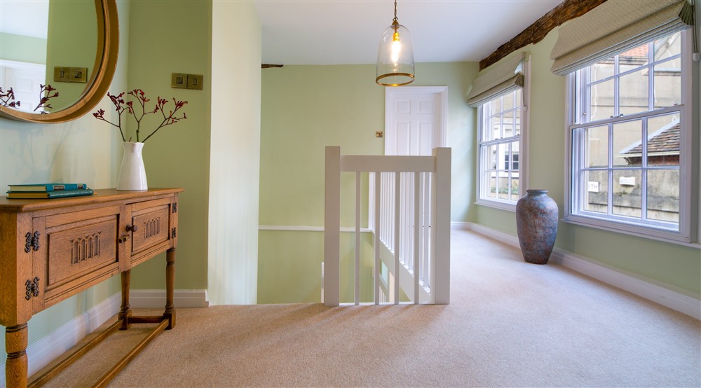 The landing at 20 Ogleforth in York, North Yorkshire