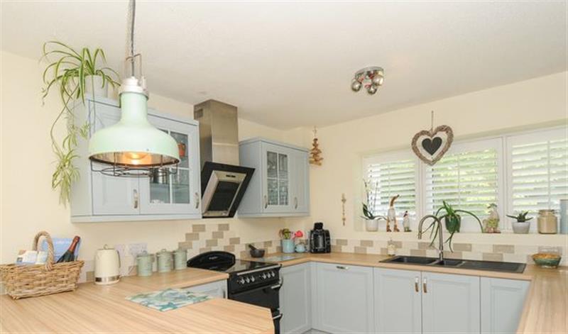 Kitchen at 20 Tamar Cottages, Callington