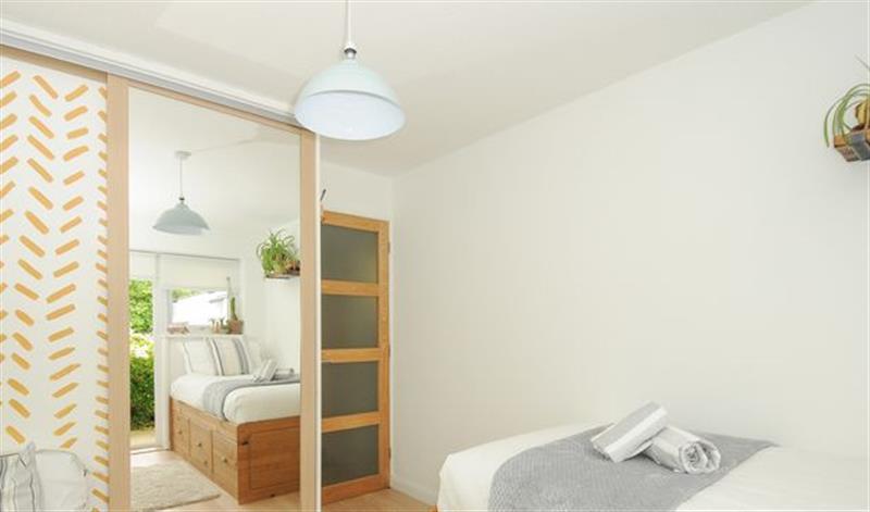 One of the bedrooms at 20 Tamar Cottages, Callington