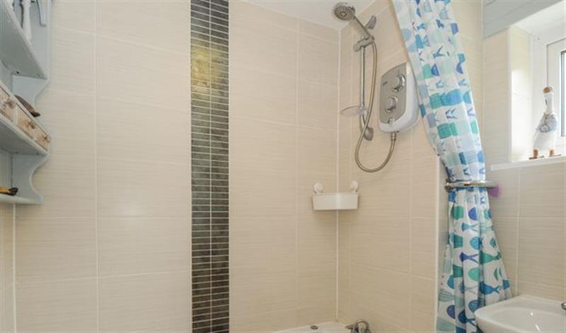 This is the bathroom at 20 Tamar Cottages, Callington