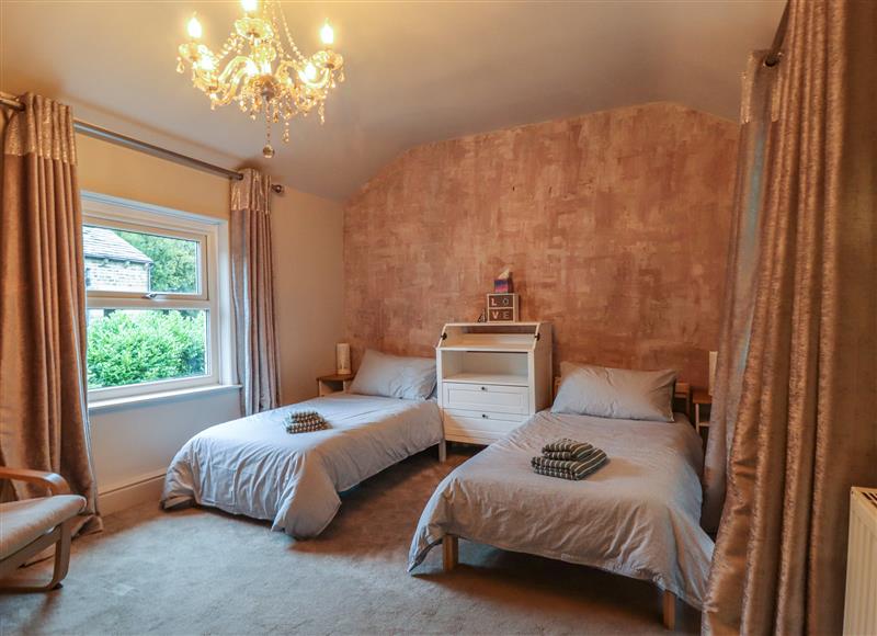This is a bedroom at 20 Wool Road, Dobcross near Uppermill