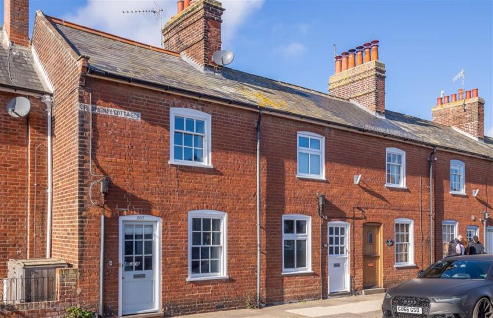 A charming terrace house on Aldeburgh’s bustling High Street
