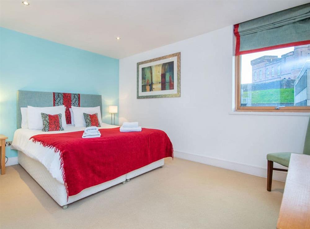 Double bedroom at 208 By the Bridge Apartment in Inverness, Inverness-Shire
