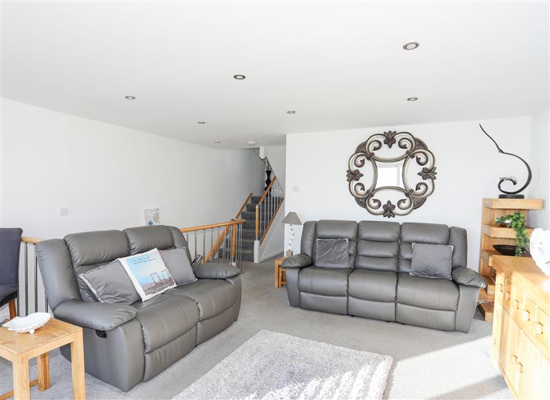 Relax in the living area at 21 Min Y Mor, Pwllheli