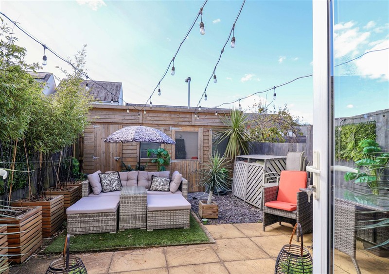 This is the garden at 21 Olympic Way, Plymouth
