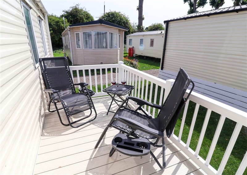 Enjoy a glass of wine on the patio