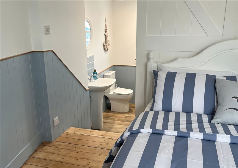 One of the bedrooms at 21 Station Hill, Brixham