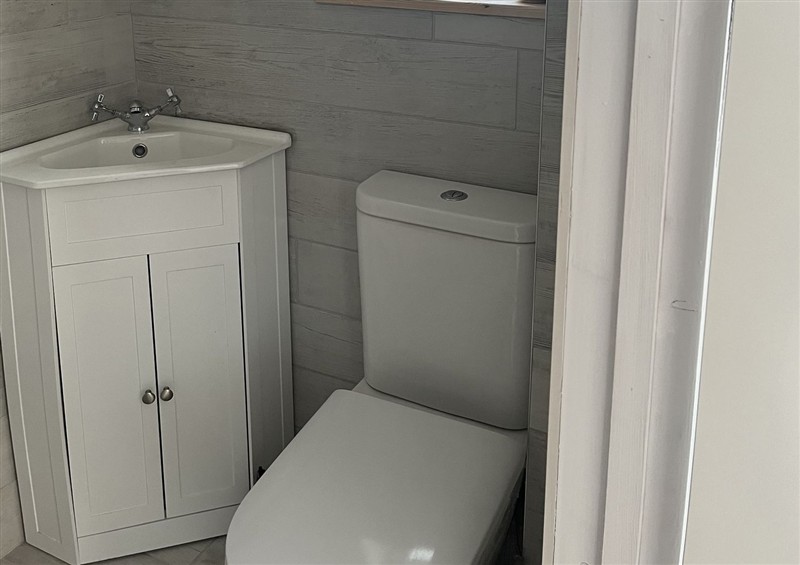 This is the bathroom at 21 Station Hill, Brixham