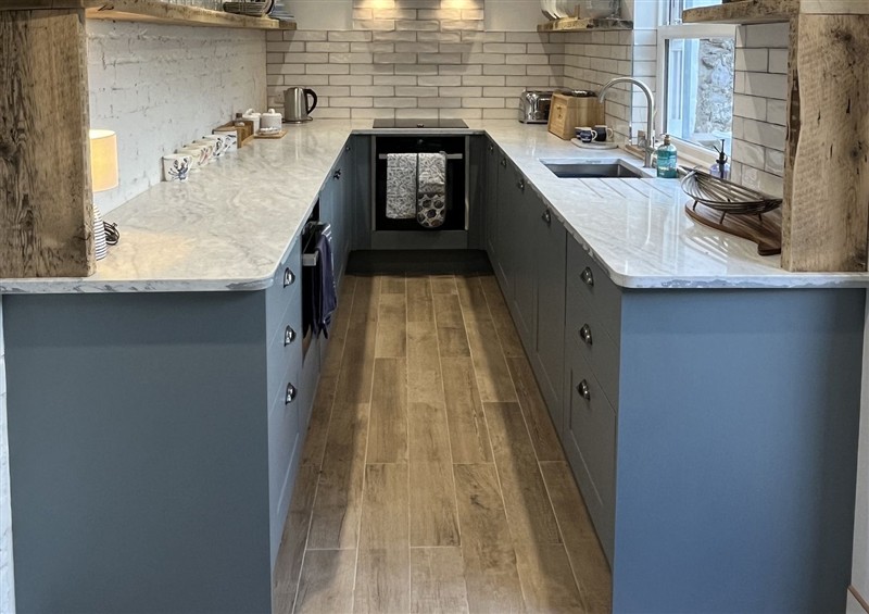This is the kitchen at 21 Station Hill, Brixham