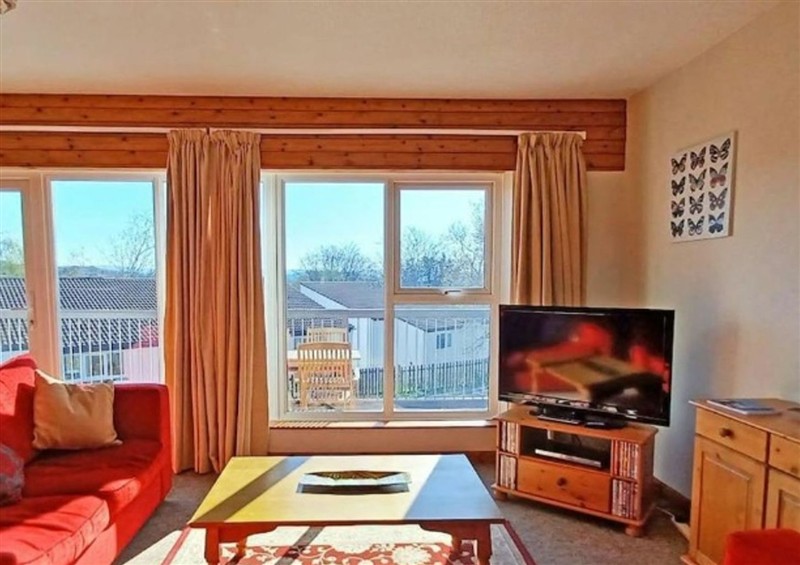 The living area at 21 Tamar & St. Anns Cottages, Honicombe Park near Gunnislake