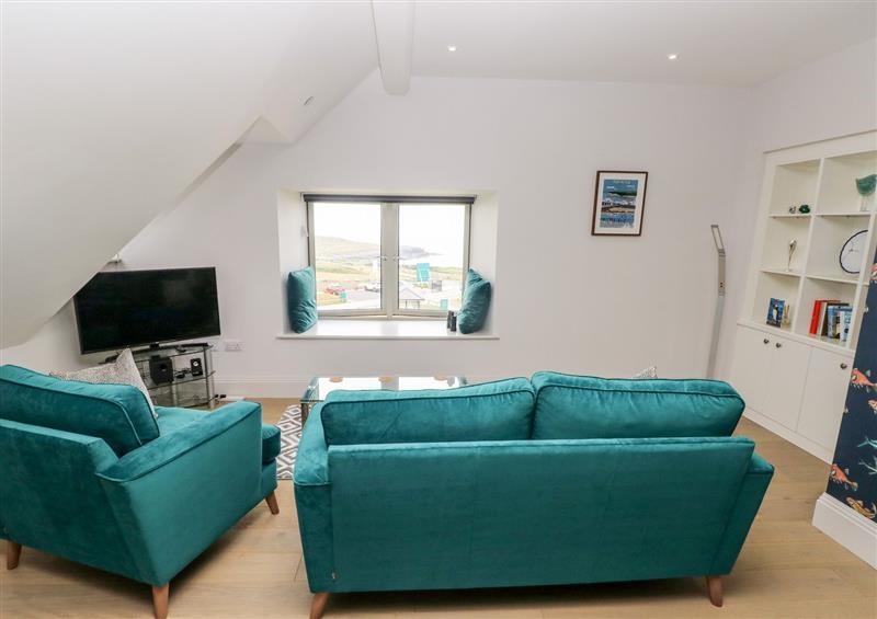 Relax in the living area at 21 The Rest, Porthcawl