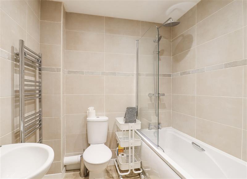 This is the bathroom at 21A Saville Road, Walton-On-The-Naze