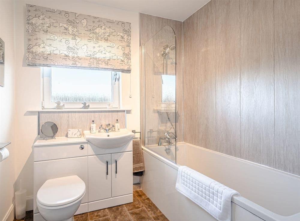Bathroom at 22 Chalet Road in Portpatrick, Wigtownshire