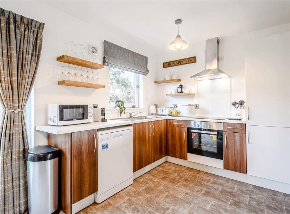 Kitchen at 22 Chalet Road in Portpatrick, Wigtownshire