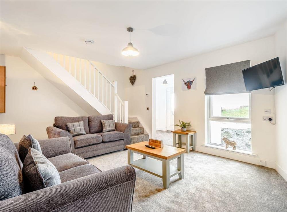 Living room at 22 Chalet Road in Portpatrick, Wigtownshire