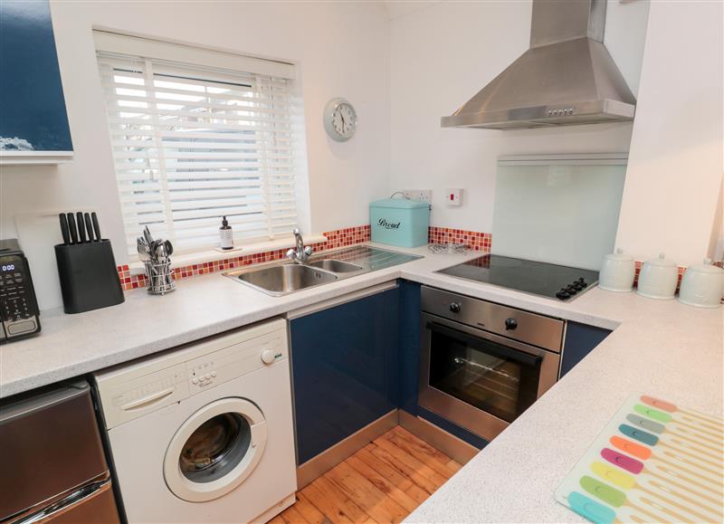 This is the kitchen at 22 Longstone Park, Beadnell