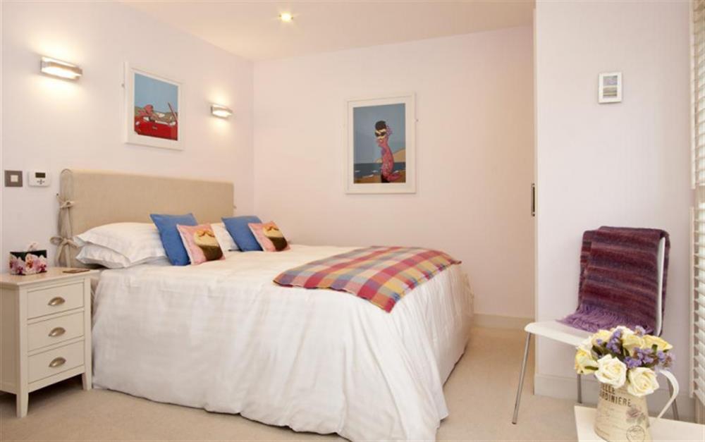Double bedroom at 22 Talland in Talland Bay