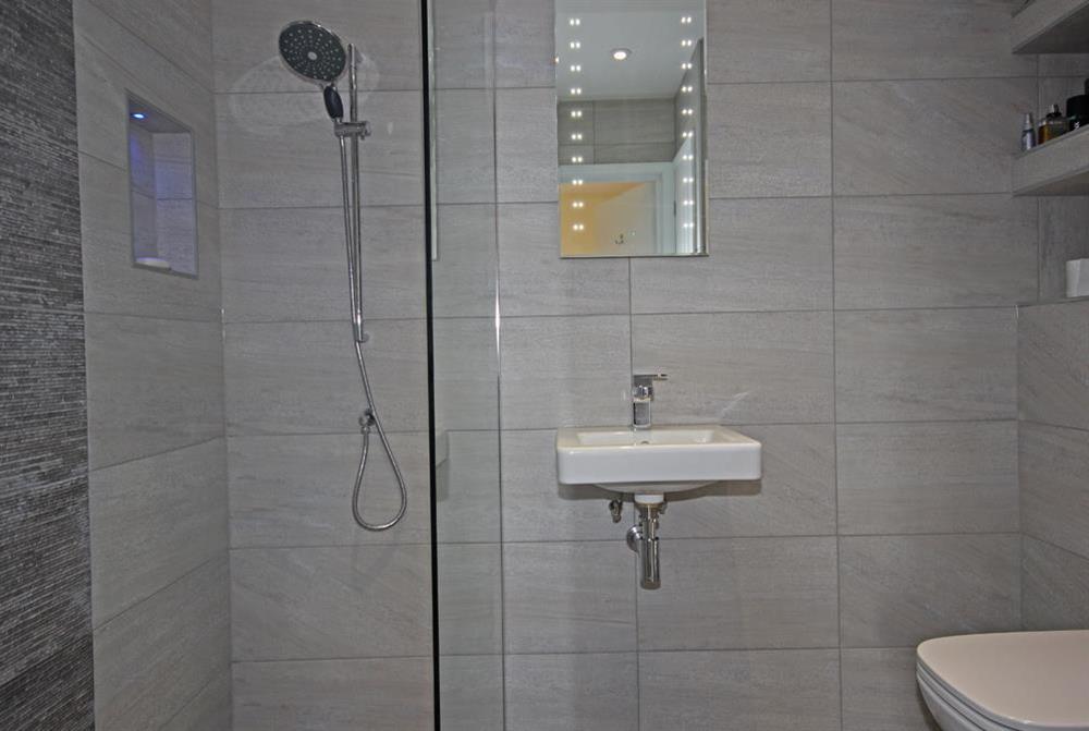 New en suite shower room (2015) at 22 The Salcombe in , Salcombe