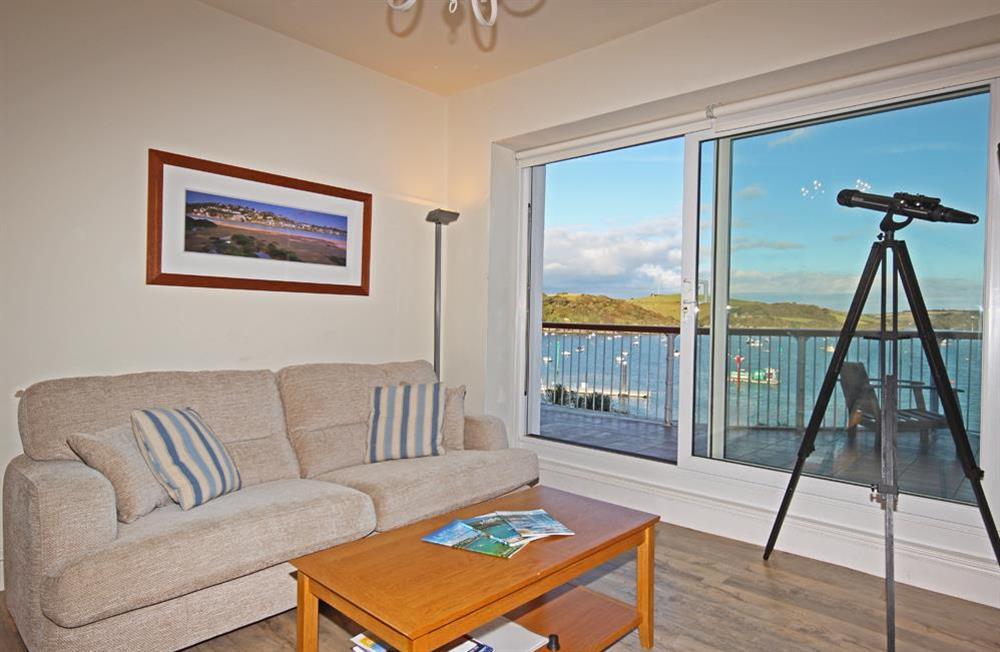 Open plan living area with doors to balcony (photo 2) at 22 The Salcombe in , Salcombe