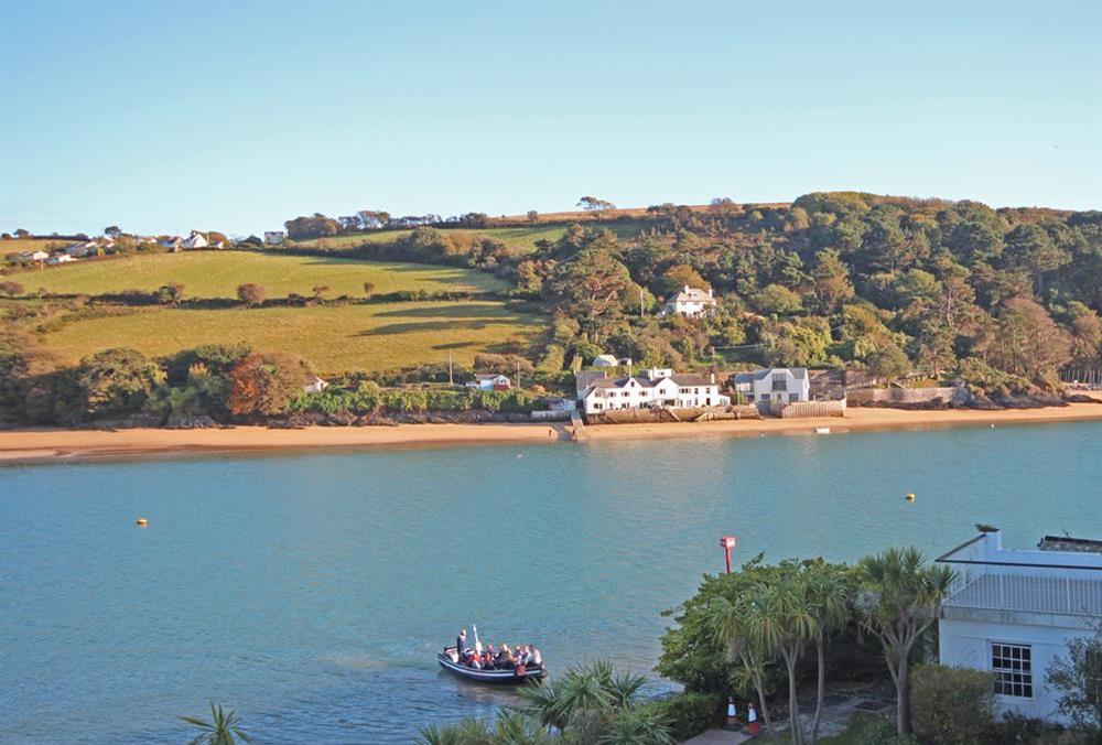 Stunning panoramic views from the balcony at 22 The Salcombe in , Salcombe