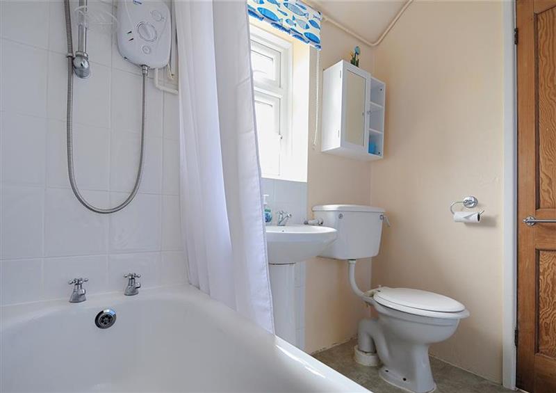 This is the bathroom at 23 Lym Close, Lyme Regis