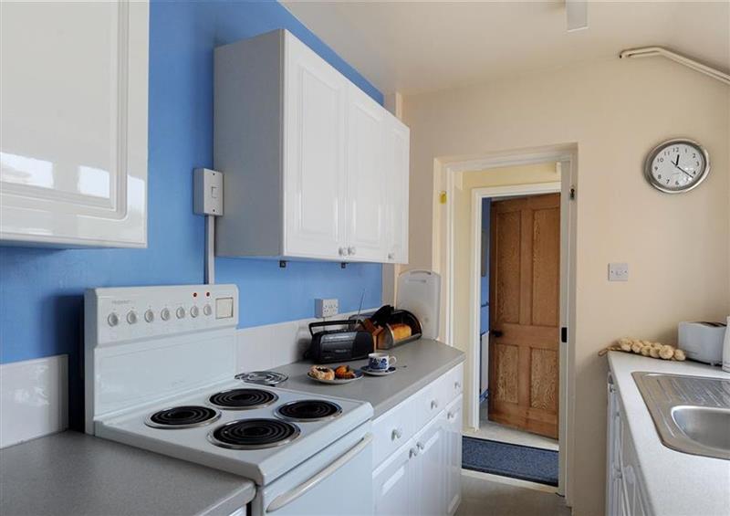 This is the kitchen at 23 Lym Close, Lyme Regis